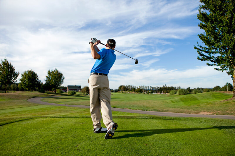 elegir el equipo de golf